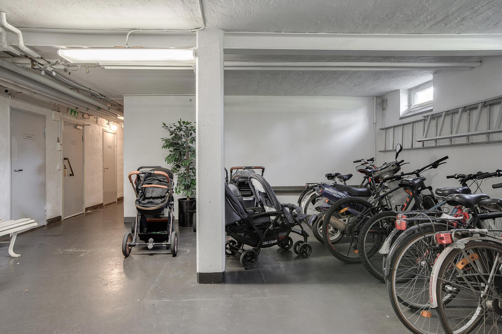 Cykelförråd i föreningen