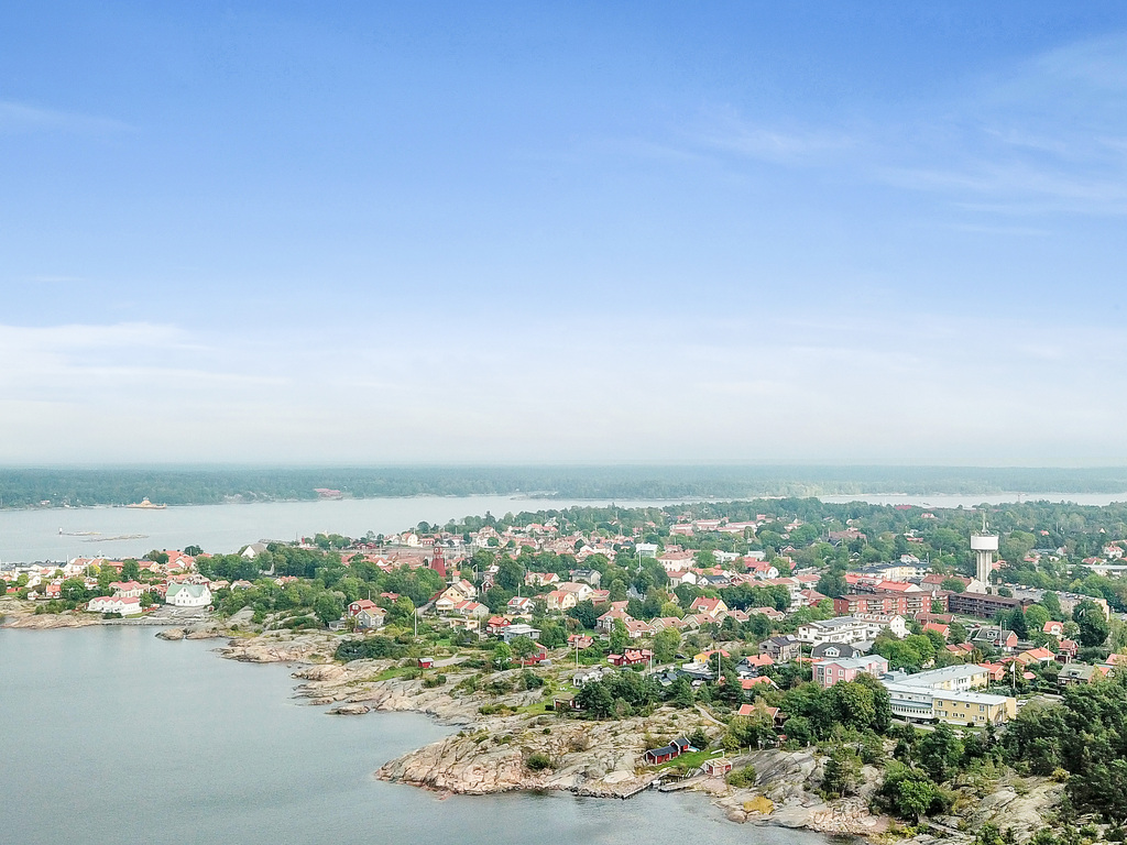 Öregrund drönarbild