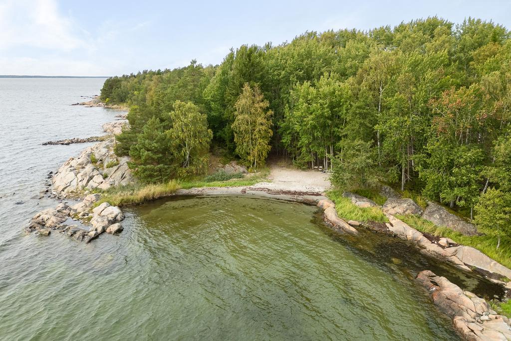 Sandstrand för bad