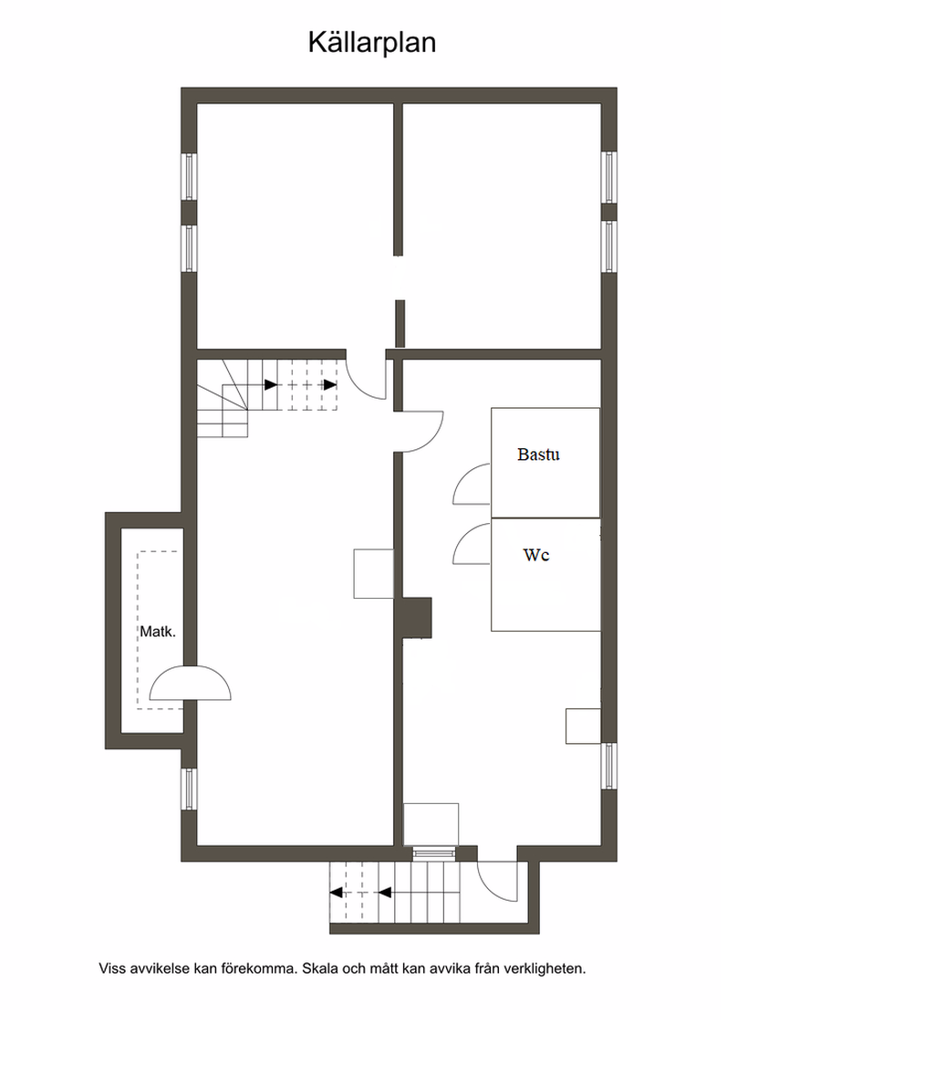 Planlösning källarplan