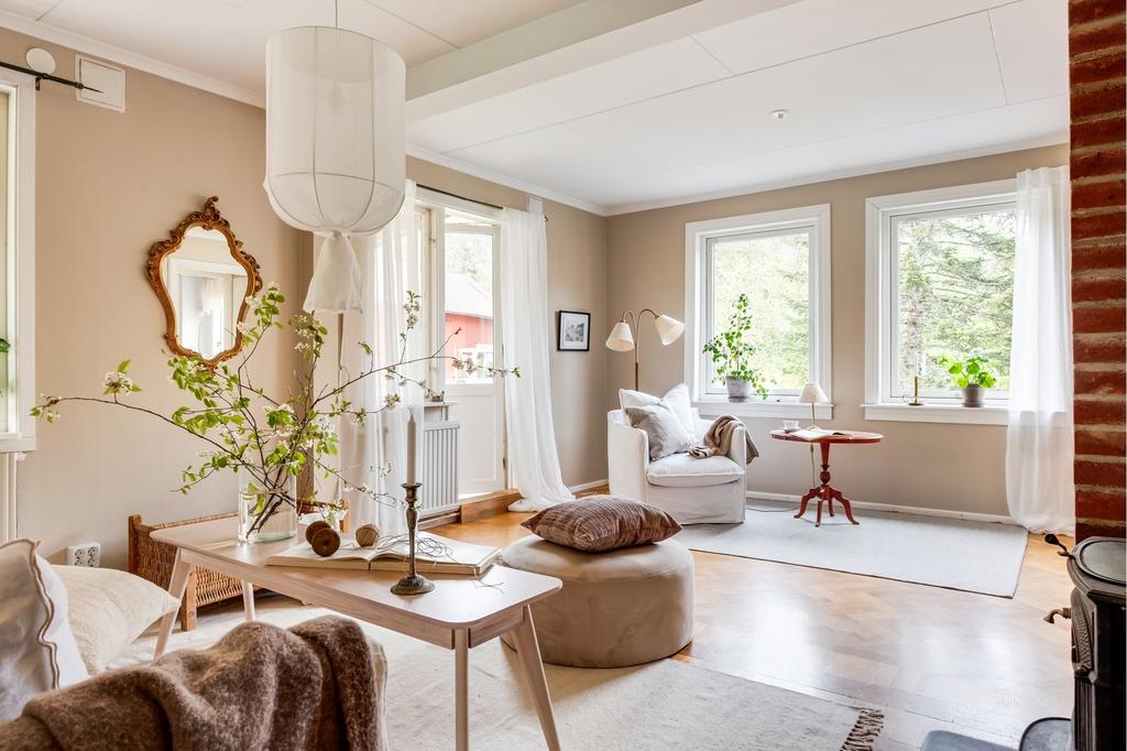 Utgång till den härliga verandan