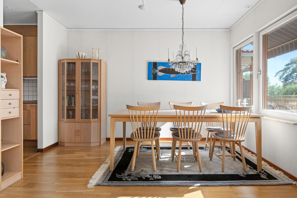 Matplats vid kök