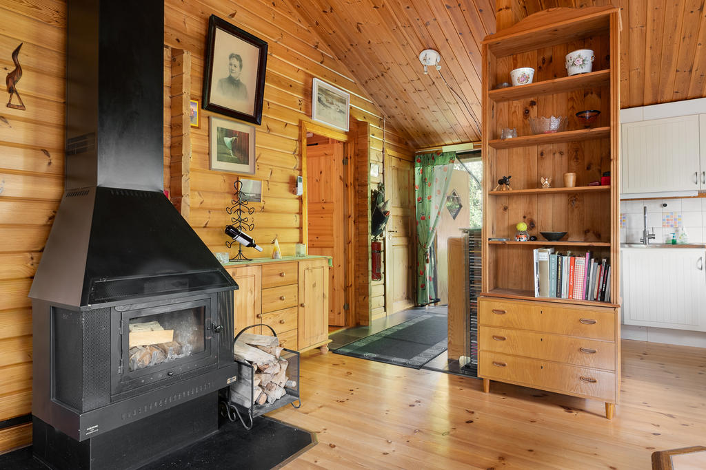 Braskamin i hjärtat av huset