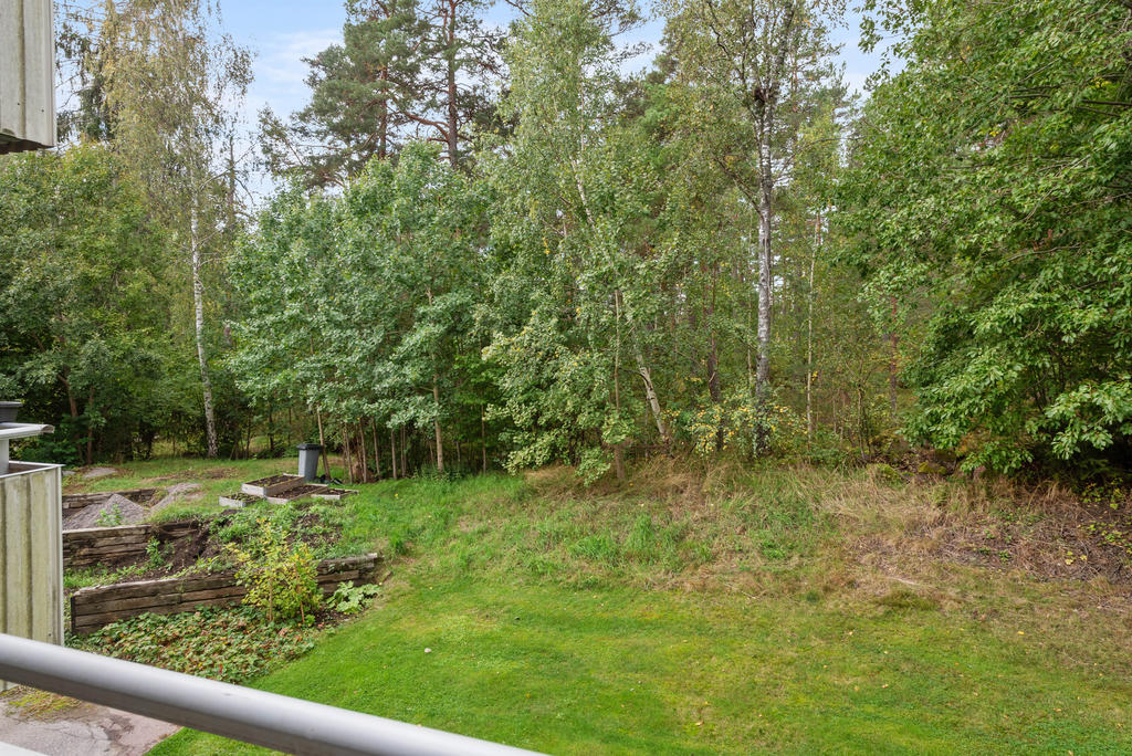 Utsikten från balkongen