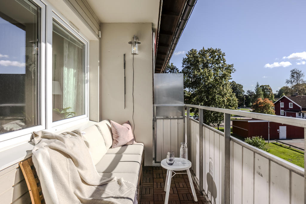 Balkong i sydväst-läge