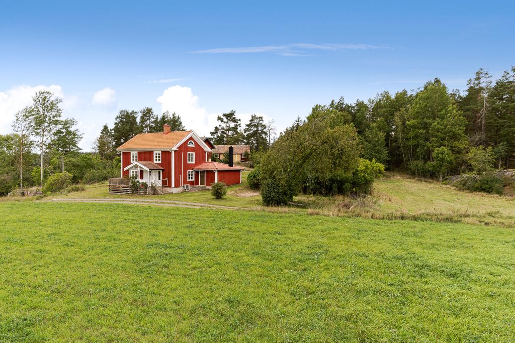 Ett lantligt och rofyllt läge med naturen inpå