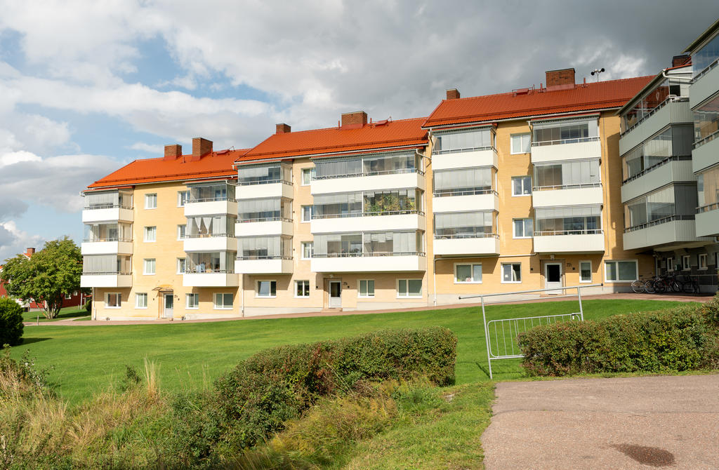 Baksida huset