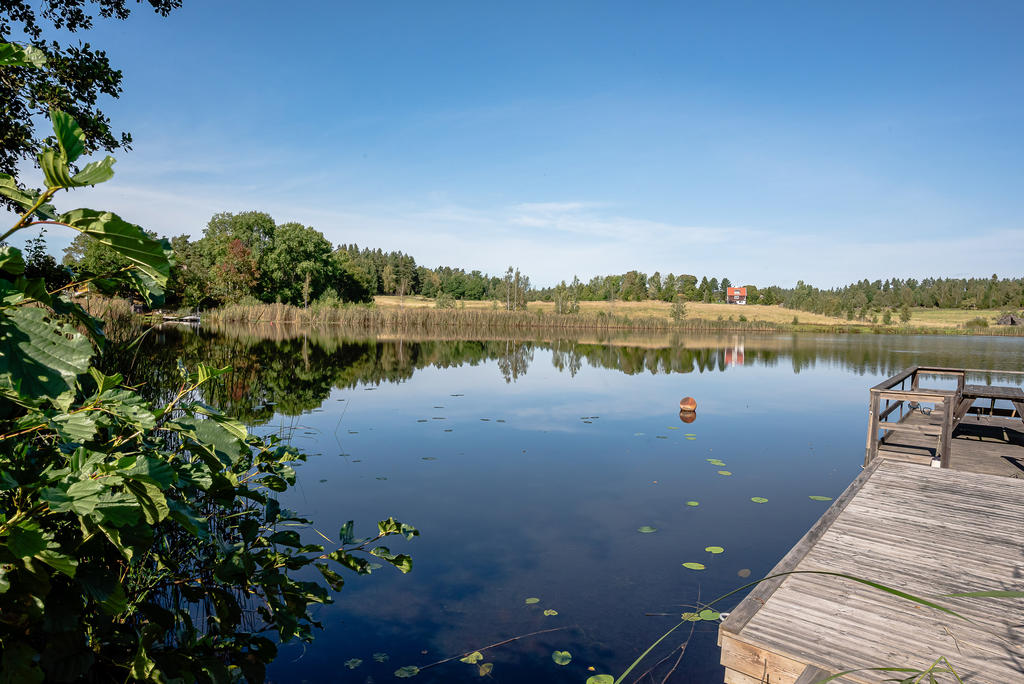 En stilla dag vid den egna bryggan