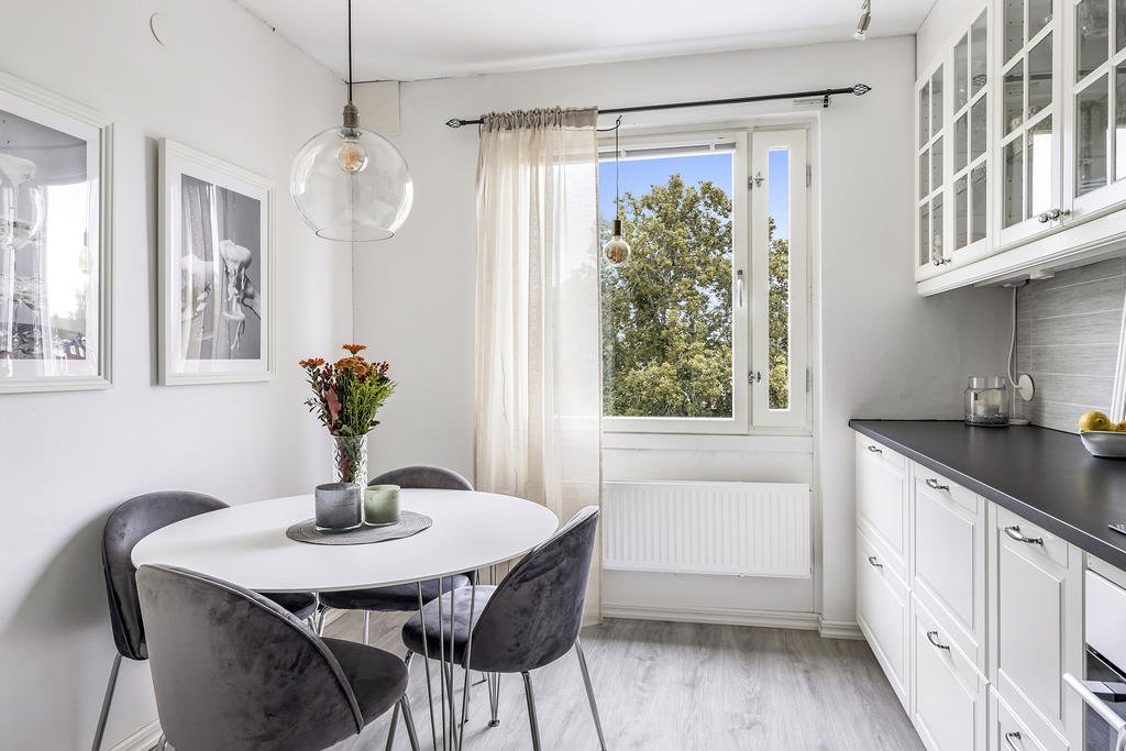 Kök med matplats