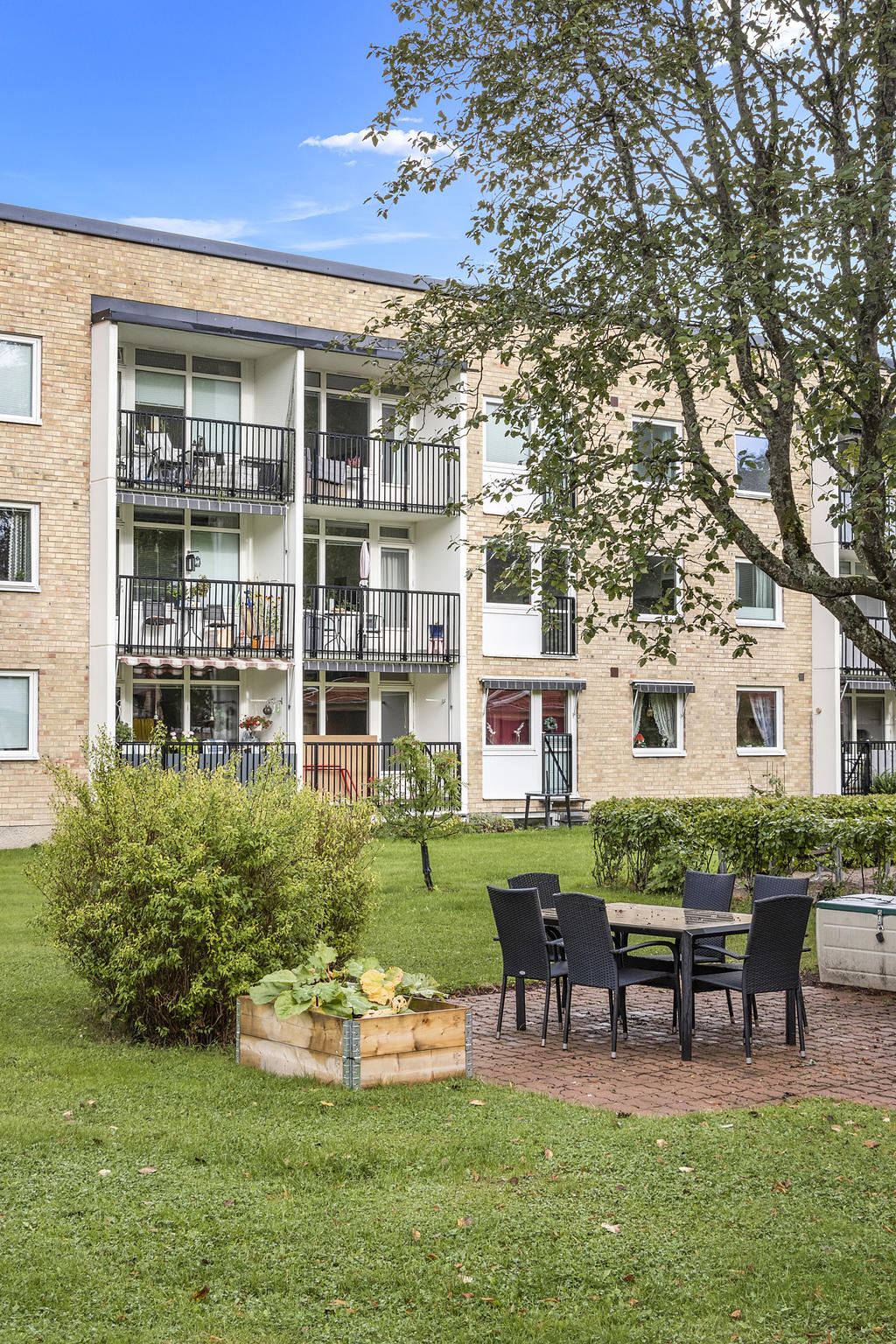 Mysig innergård