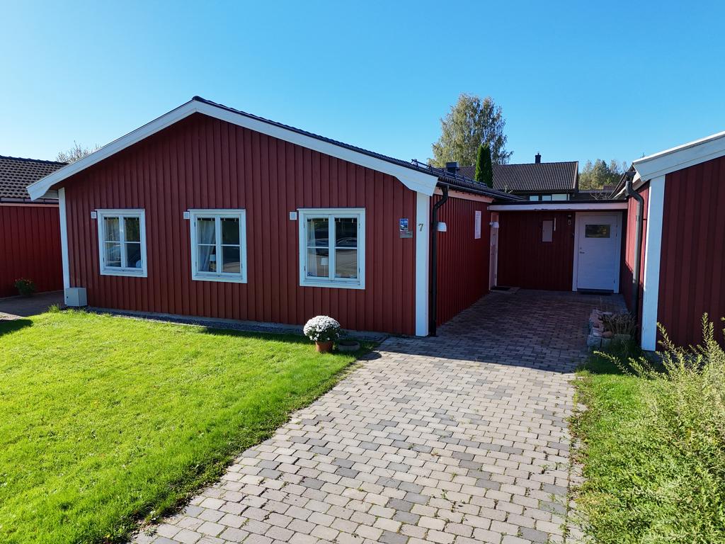 Ett mysigt radhus i ett plan. 