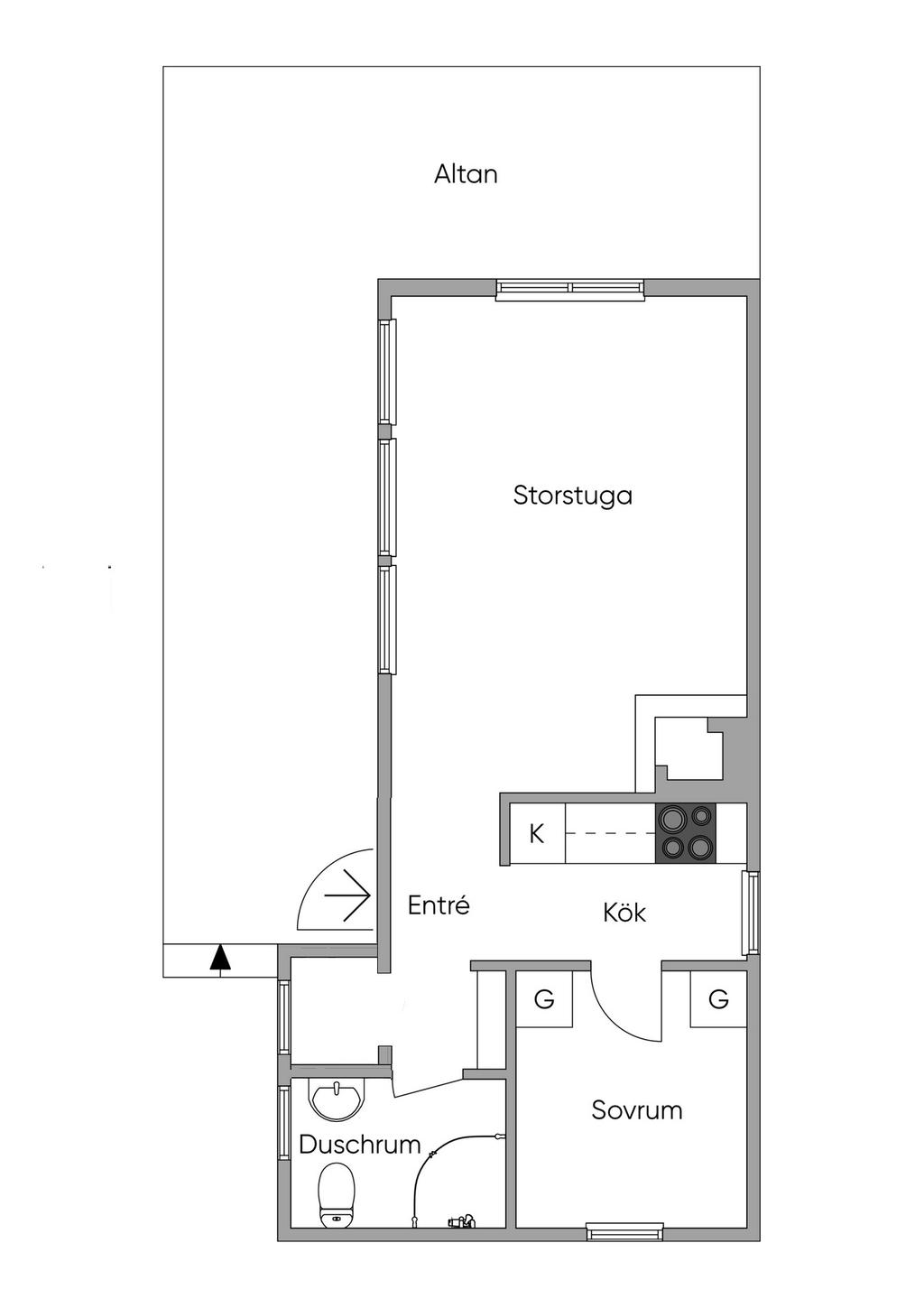 Planlösning