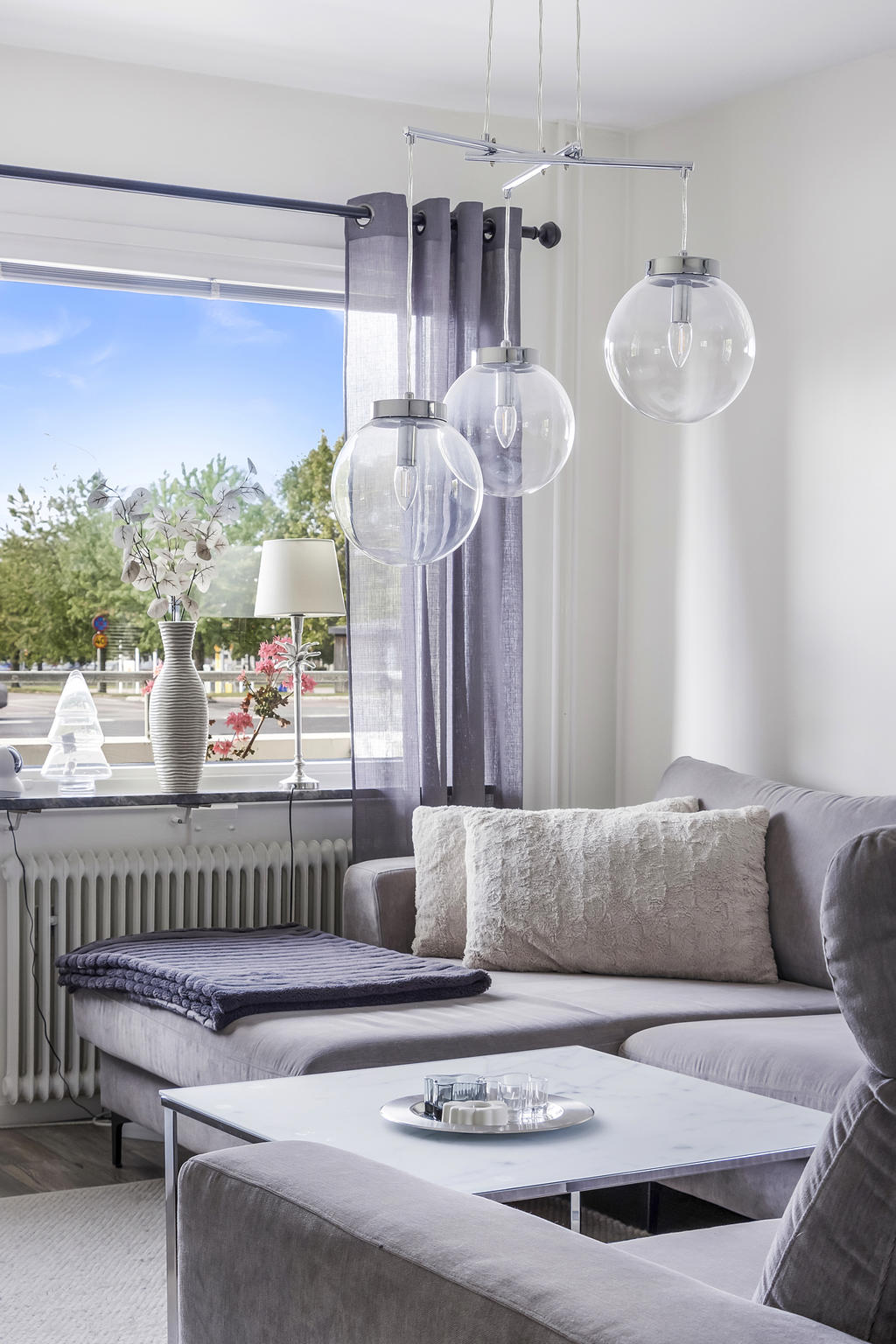 Detaljbild i vardagsrum