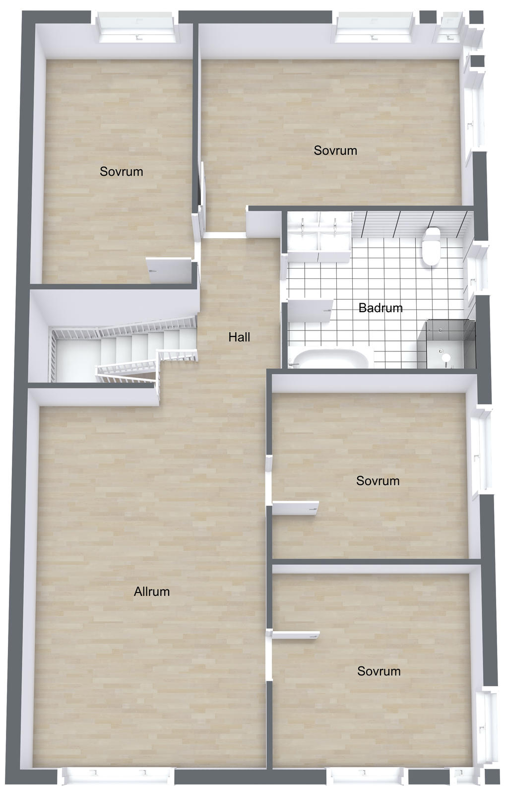 Övre plan