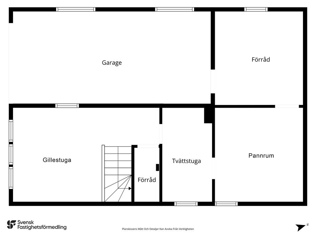 Planritning källare
