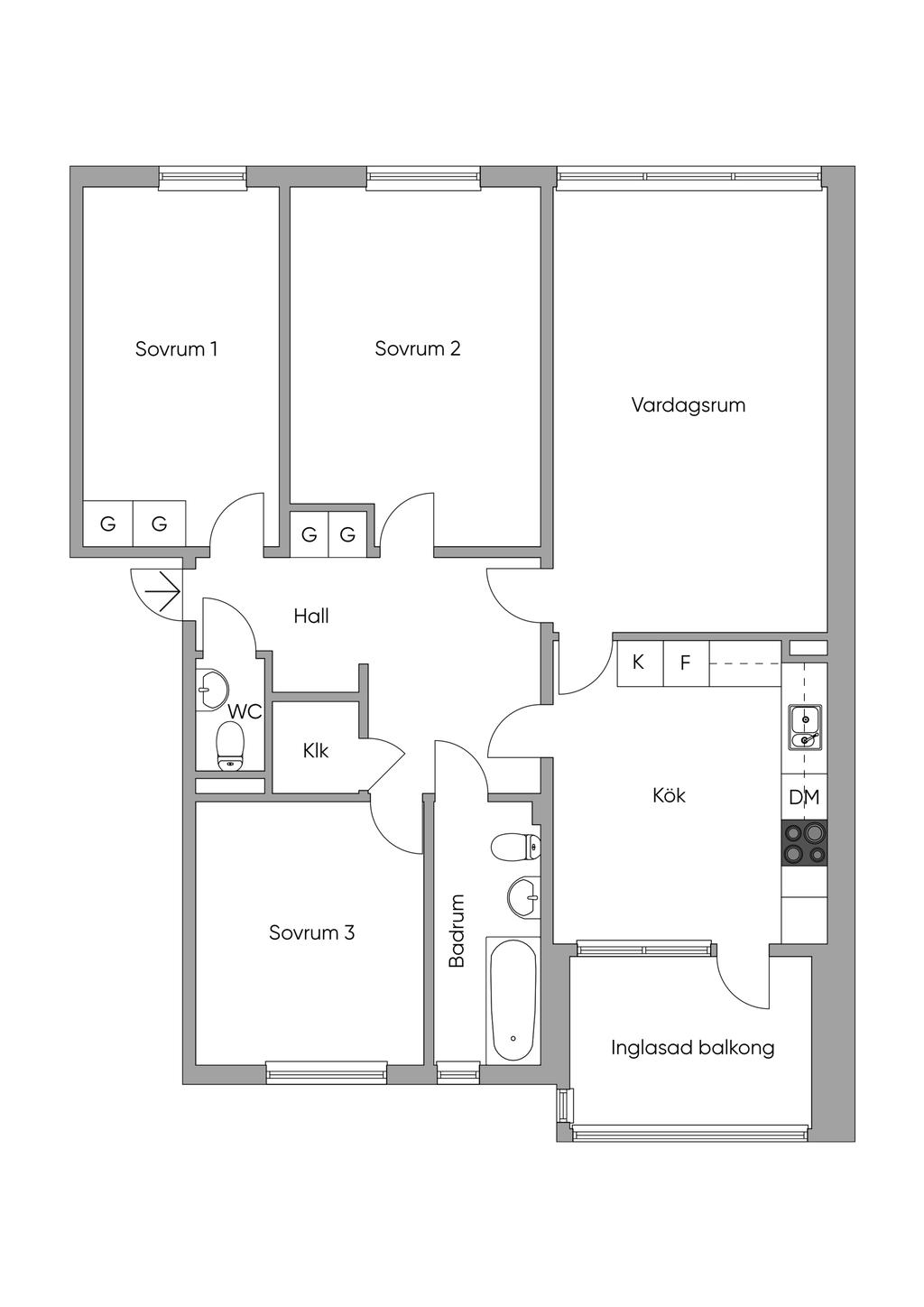 Planlösning 
