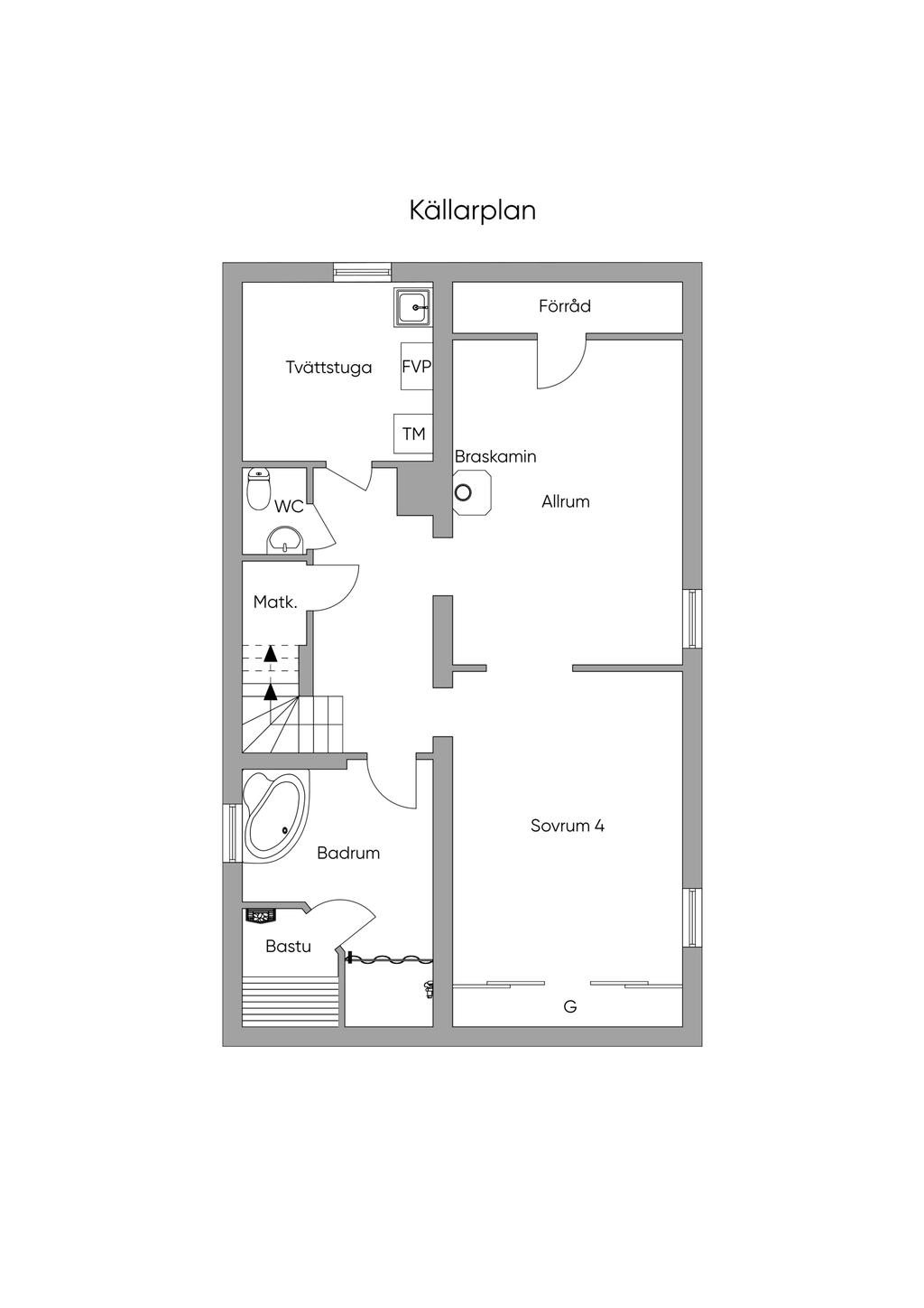 Källarplan