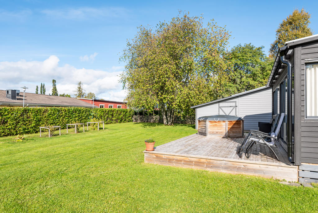 Gott om plats för rekreation och spring i benen.