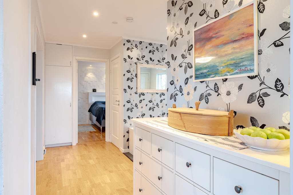 Hall på entréplan.