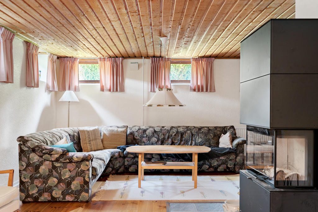 Även på källarplan är de sociala ytorna stora. Perfekt för komishänget! Eller tv-mys