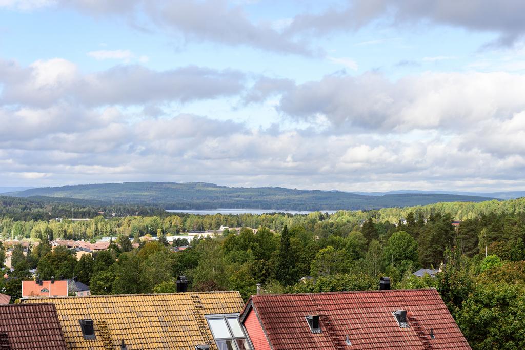 Slående utsikt över varpan och Falu stad! 