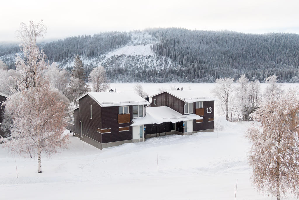 Vinterbild över aktuell bostad