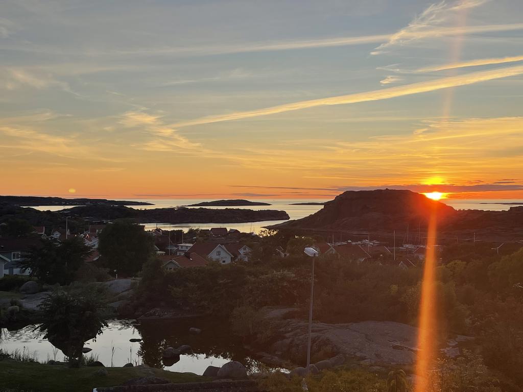 Säljarens bild på solnedgång 