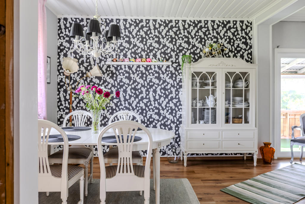 Plats för matbord och umgänge