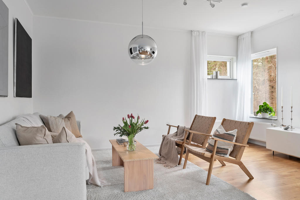 Mysig plats för soffhörna