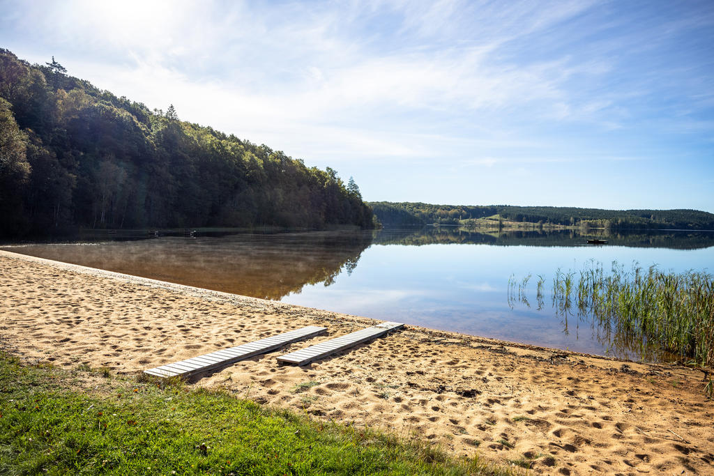 Områdets badstrand
