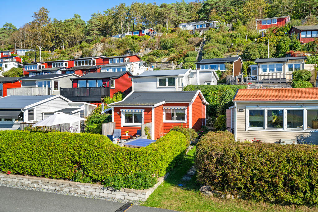 Häcken fungerar som inssynsskydd