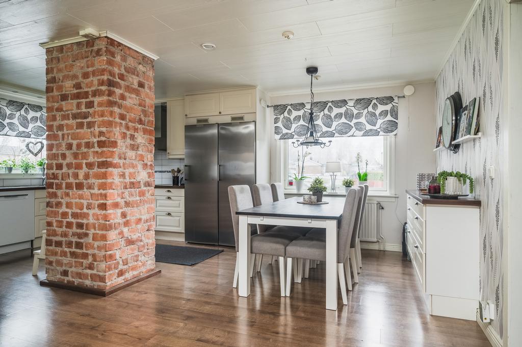 Kök med öppen planlösning