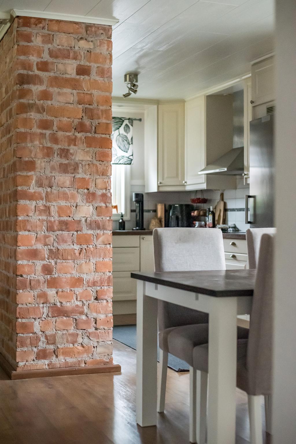 Rustik murstock i tegel!