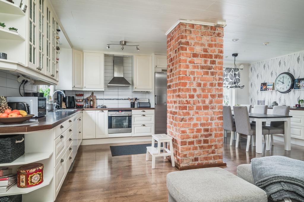 Kök med öppen planlösning