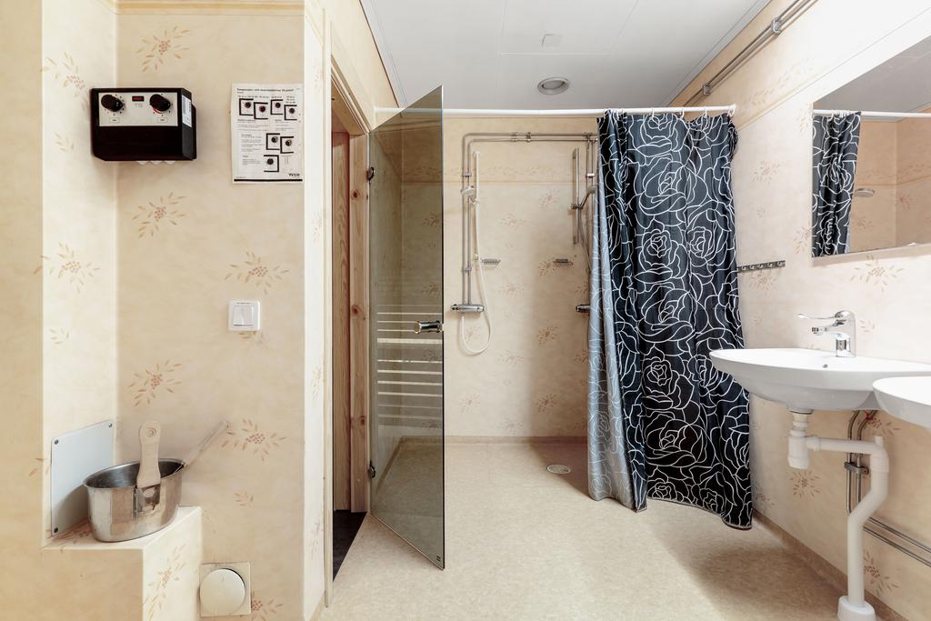 Omklädningsrum, dusch