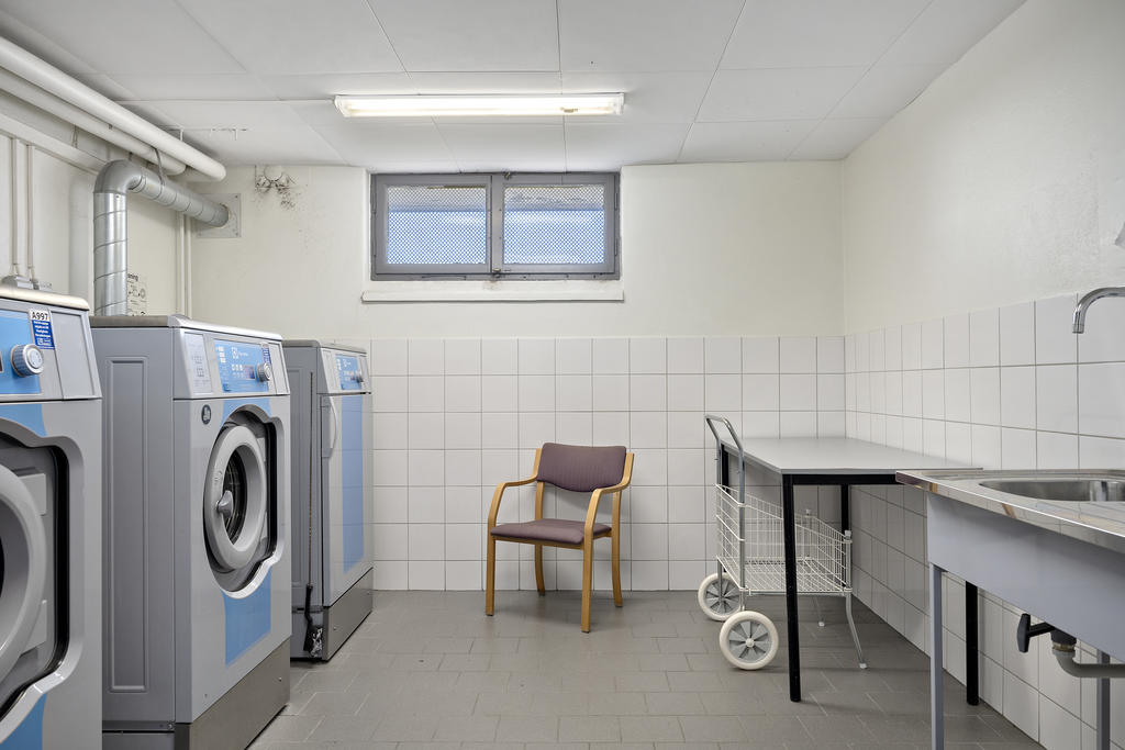 Tvättstuga nere i källaren