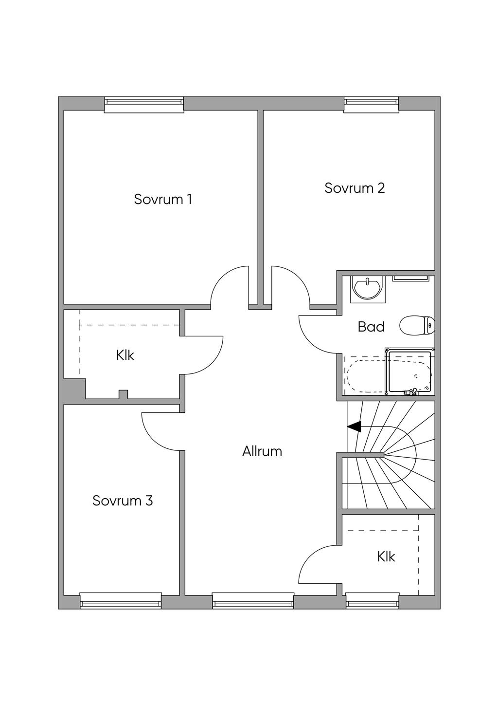 Övre plan