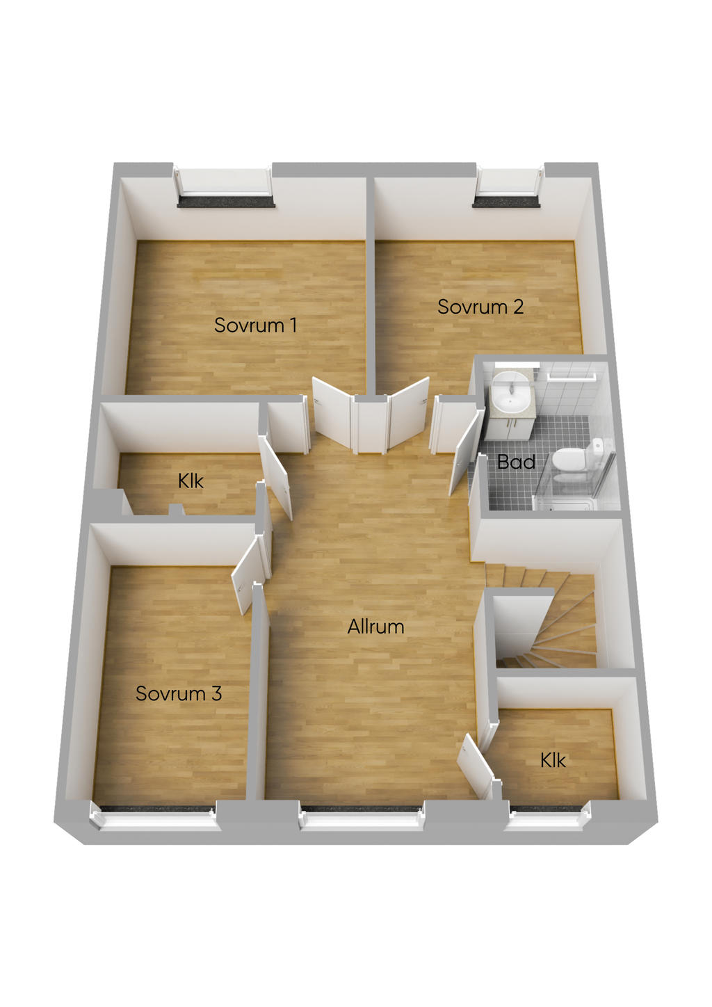 Övre plan