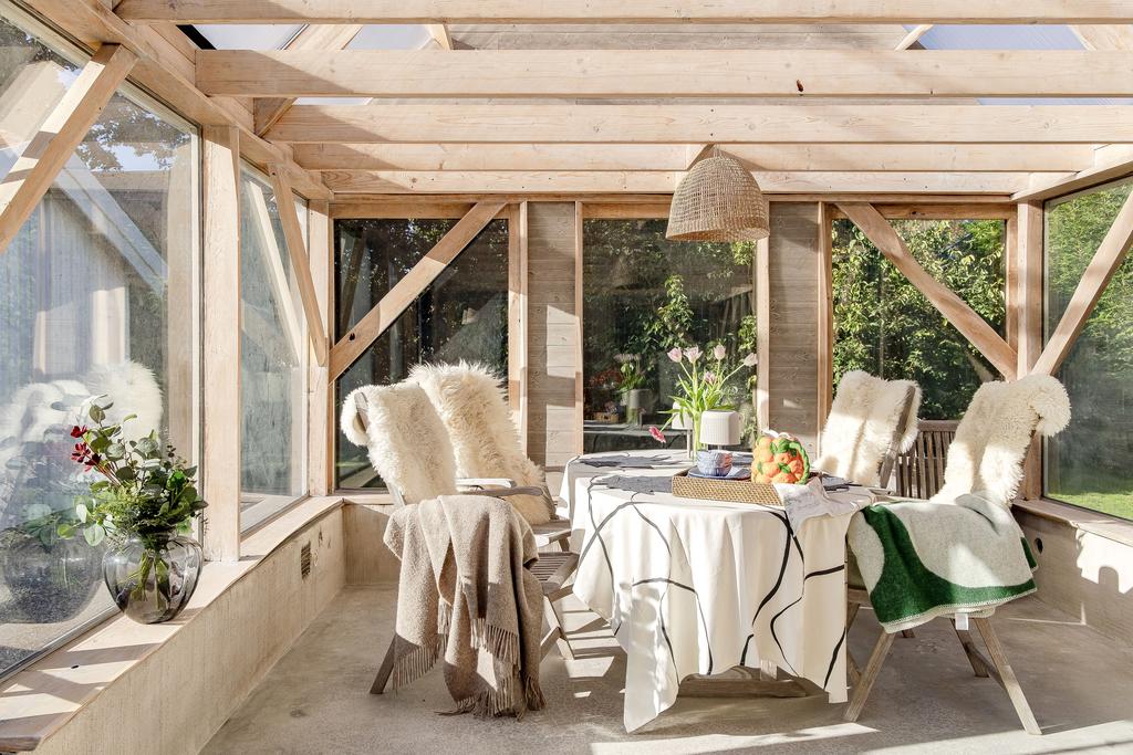 Det nybyggda orangeriet