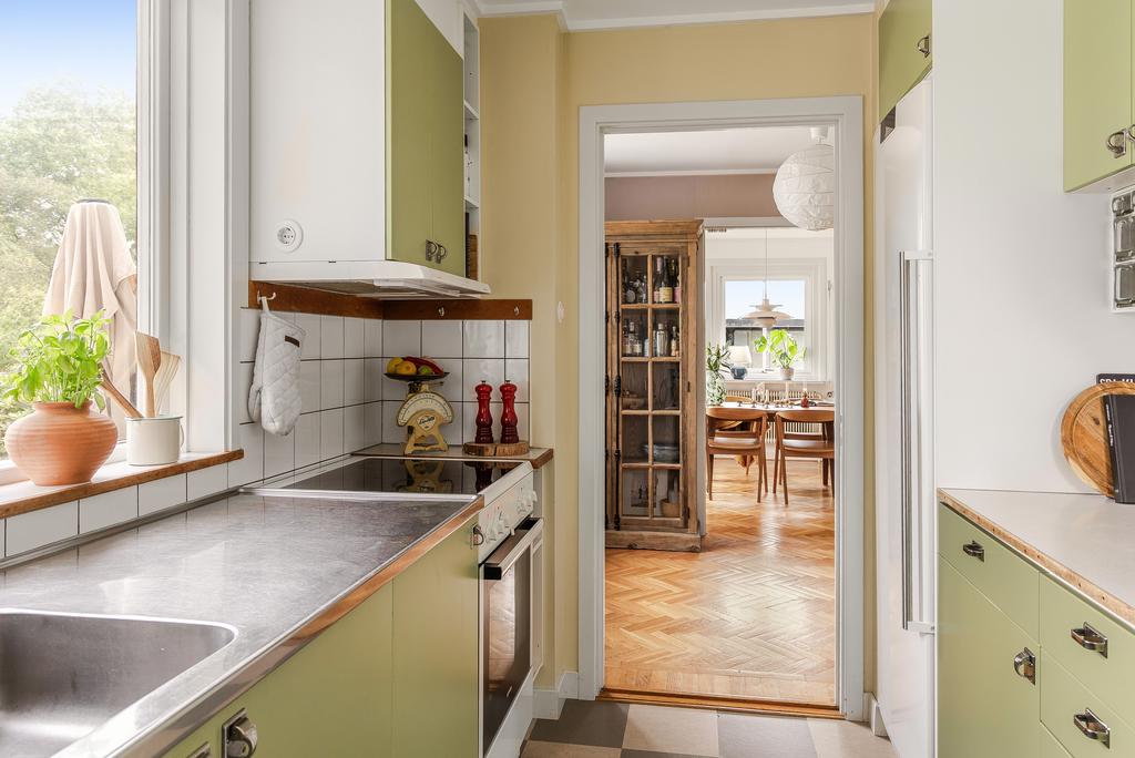 Grönt kök renoverat  2013