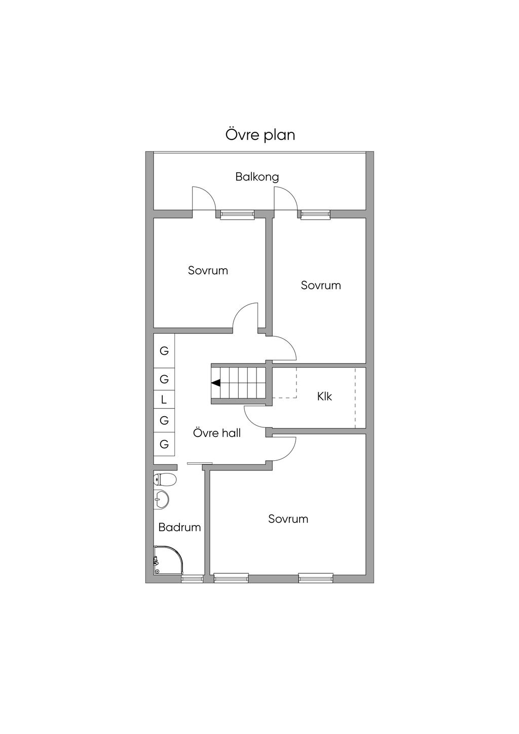 Övre plan