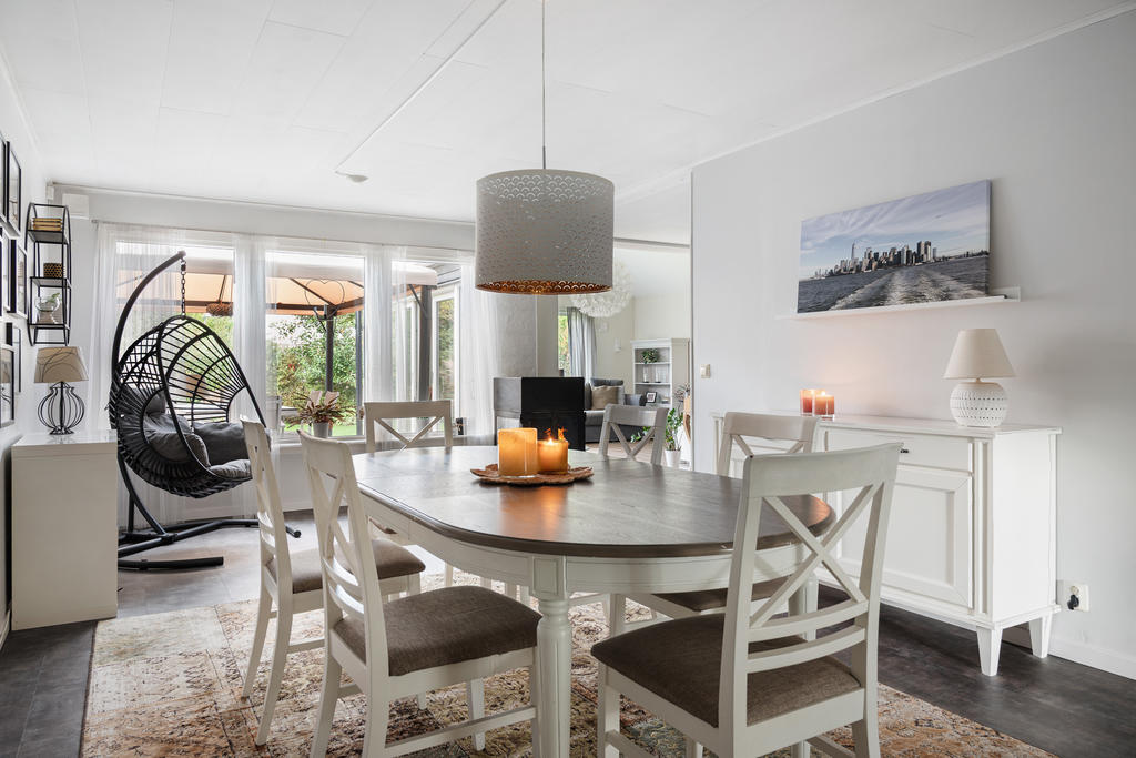 Matplats med utrymme för stora fester