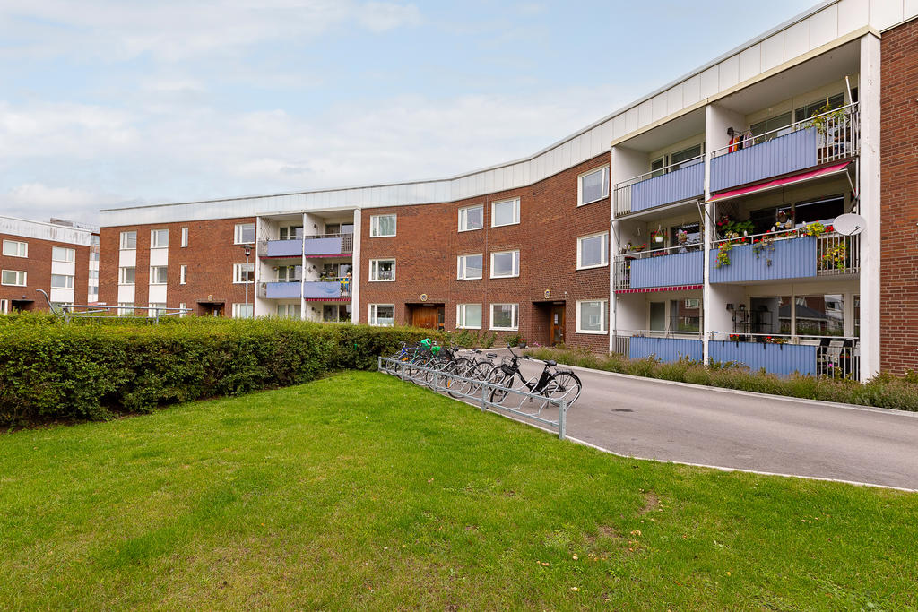 Innergården i BRF Stranden