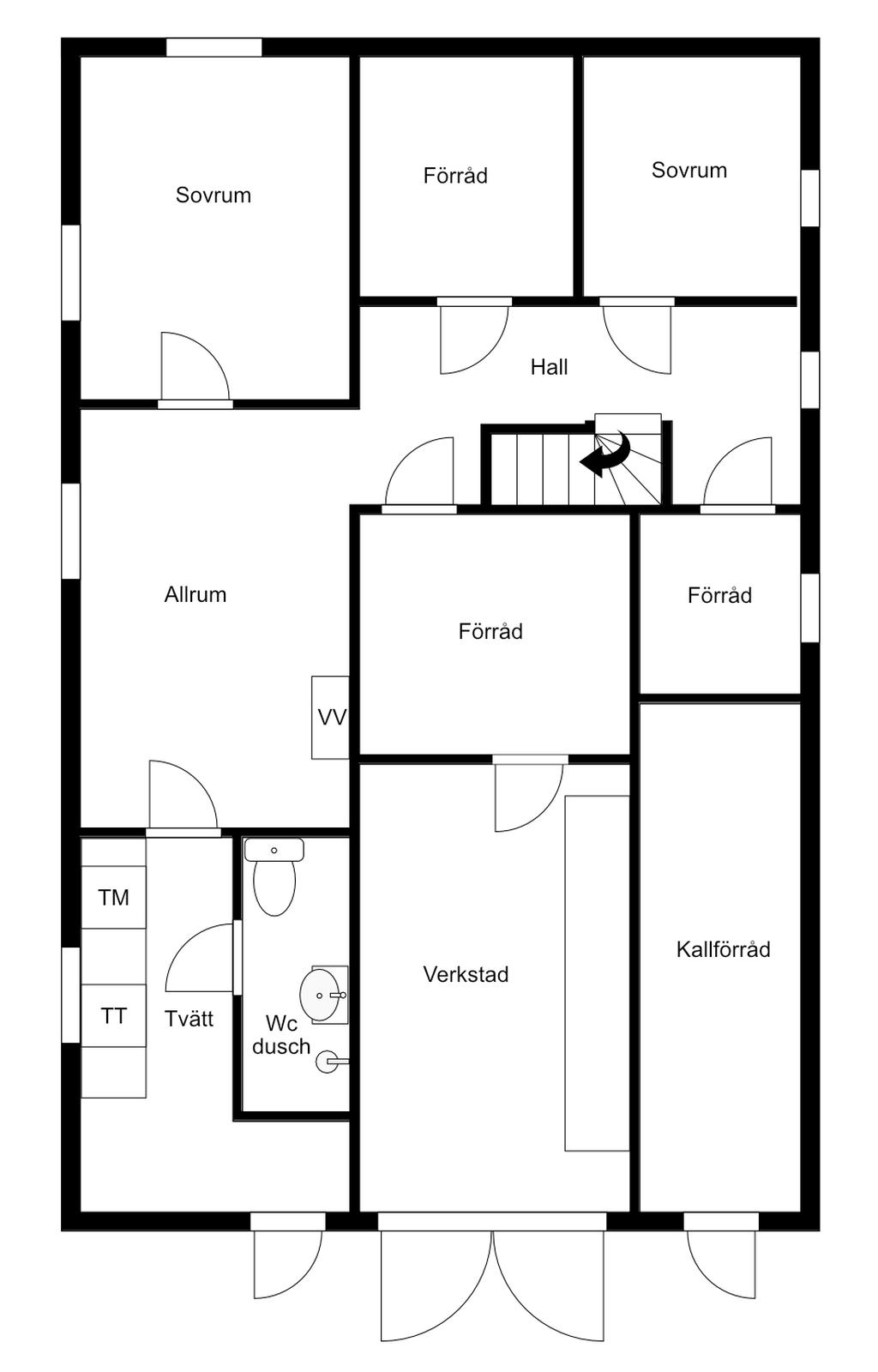 Källarplan