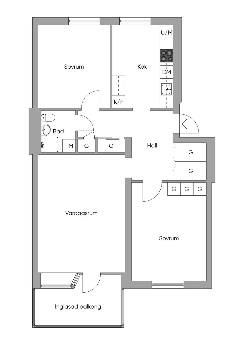 Planlösning