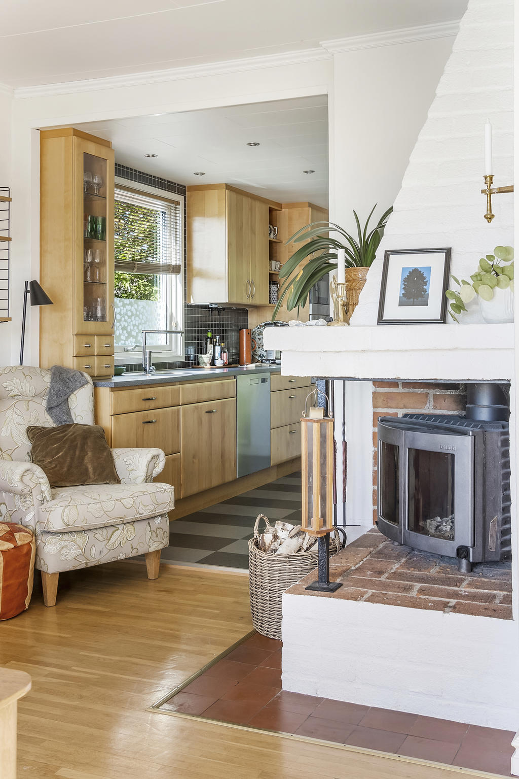 Mysfaktor mellan kök och vardagsrum