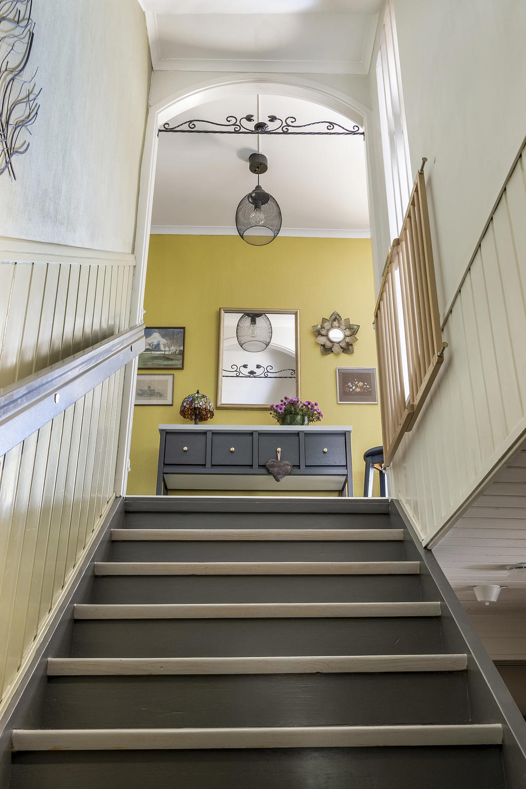 Trapp till övre plan