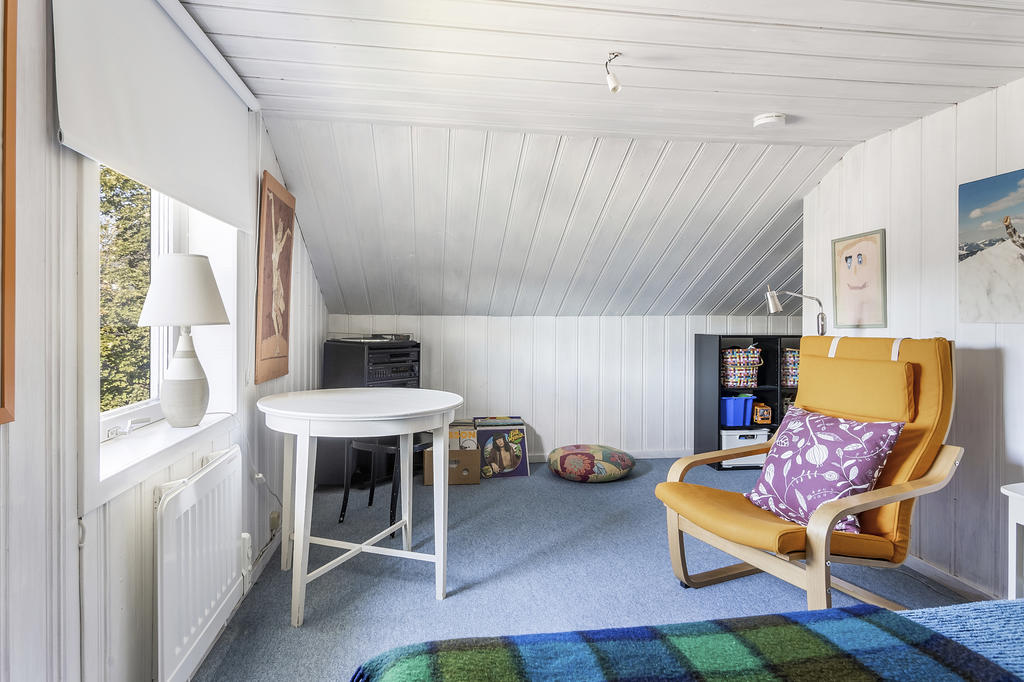 Sovrum på övre plan