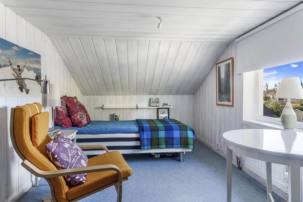 Sovrum på övre plan