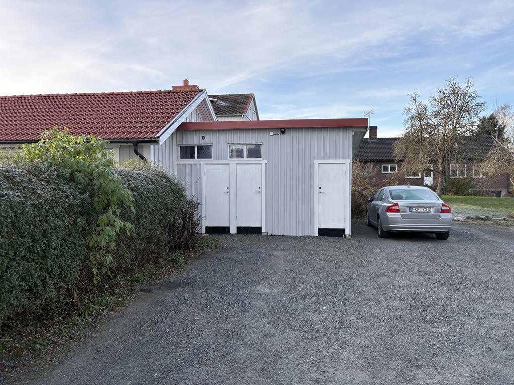 Förrådsutrymmen på gården